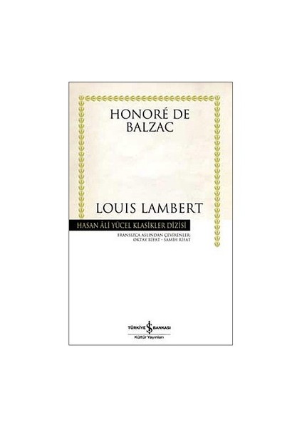 Louis Lambert - Honore De Balzac