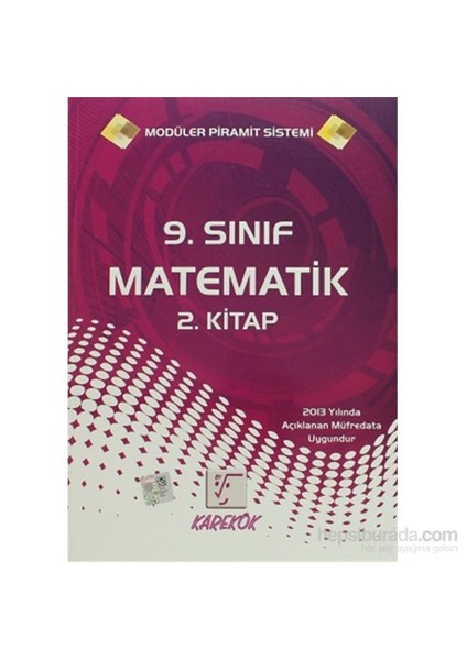 9. Sınıf Matematik 2. Kitap - Muharrem Duş