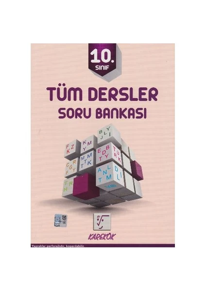 Karekök Yayıncılık 10. Sınıf Tüm Dersler Soru Bankası