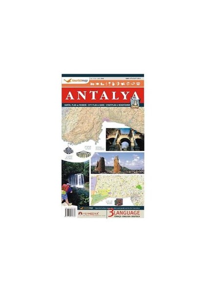 Touristmap Antalya Harita, Plan ve Rehberi