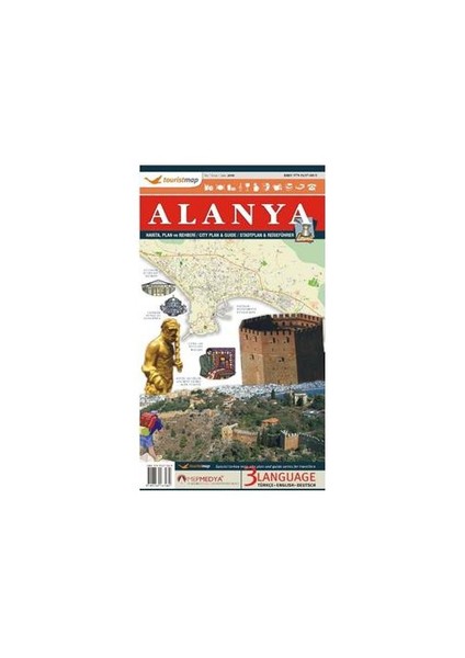 Touristmap Alanya Harita, Plan ve Rehberi