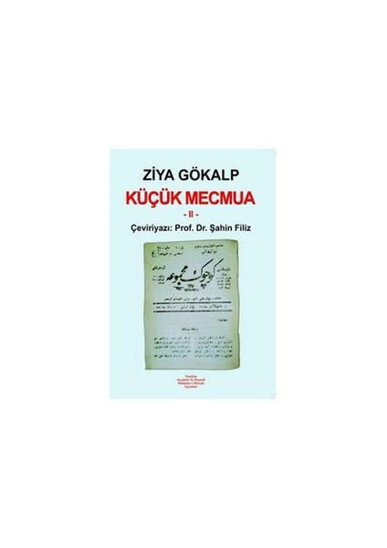 Küçük Mecmua -Iı--Ziya Gökalp