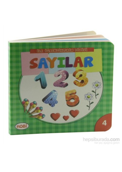Sayılar: İlk Öğrendiklerim Dizisi 4