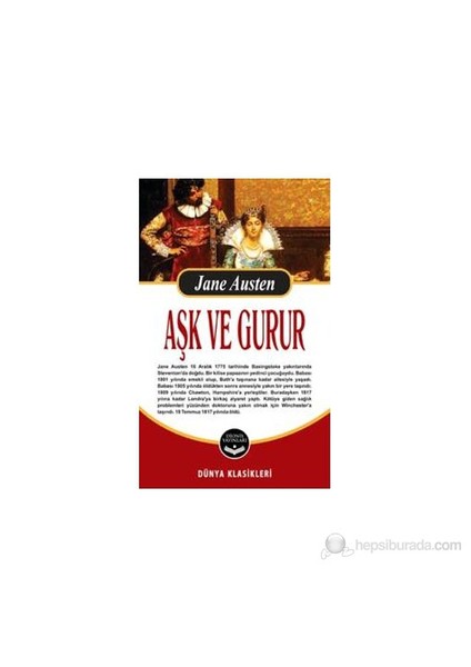 Aşk ve Gurur