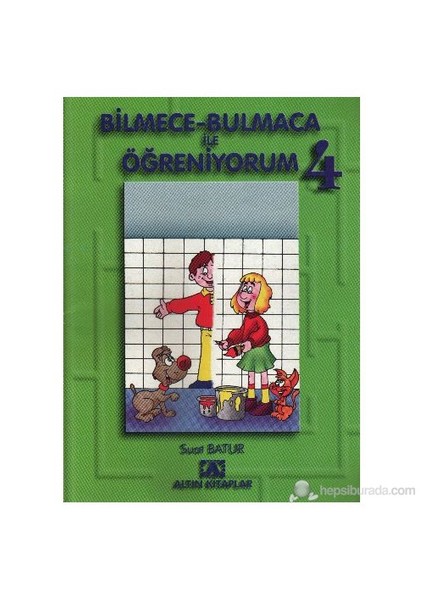 Bilmece Bulmaca ile Öğreniyorum 4