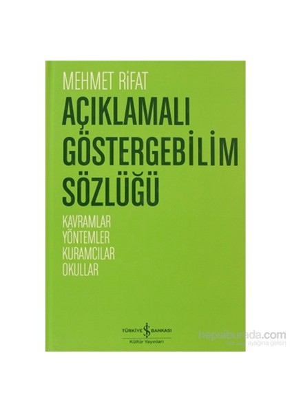 Açıklamalı Göstergebilim Sözlüğü-Mehmet Rıfat