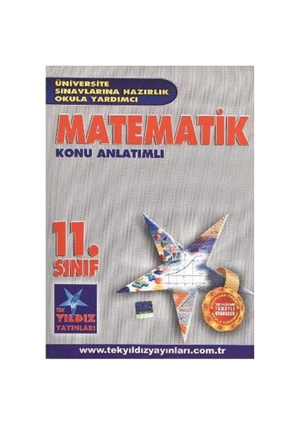 Tek Yıldız 11. Sınıf Matematik Konu Anlatımlı