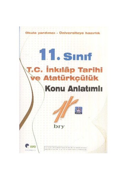 11. Sınıf T.C. İnkılap Tarihi ve Atatürkçülük K.A.