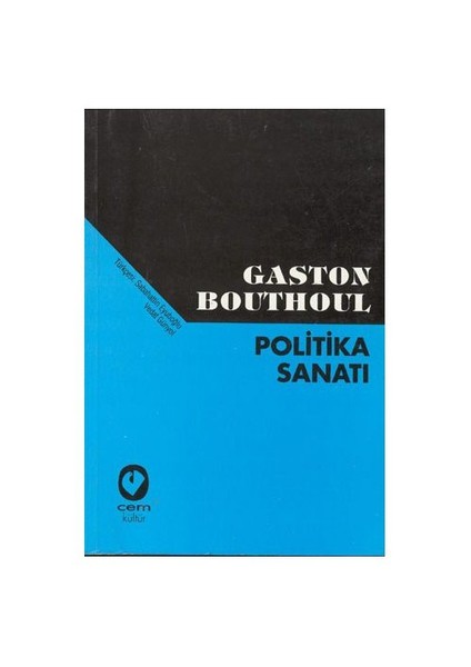 Politika Sanatı-Gaston Bouthoul