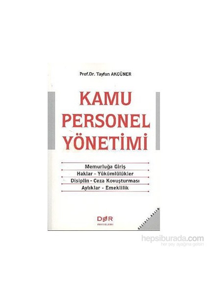 Kamu Personel Yönetimi