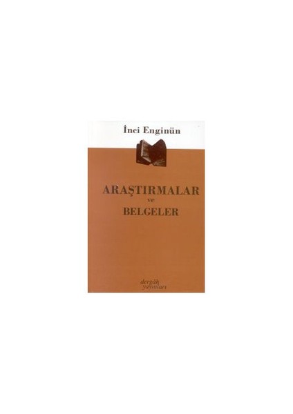 Araştırmalar Ve Belgeler-İnci Enginün