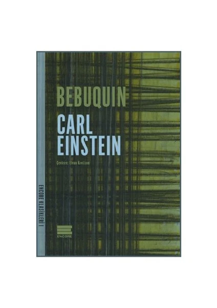 Bebuquin-Carl Einstein