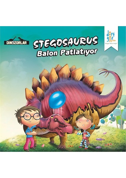 Dinazorlar Stegosaurus "Balon Patlatıyor"-Kanika Beriwal