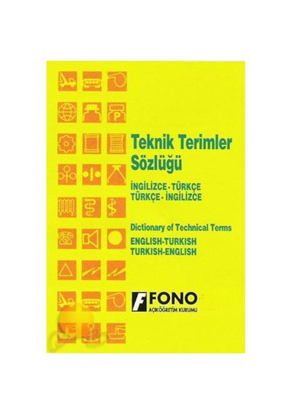 Fono İngilizce/Türkçe - Türkçe / İngilizce Teknik Terimler