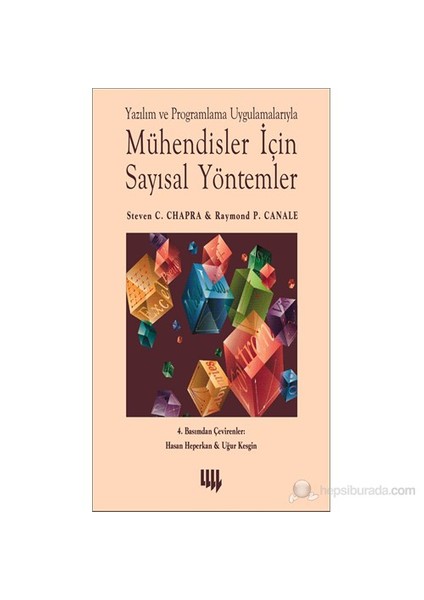 Mühendisler İçin Sayısal Yöntemler Yazılım ve Programlama Uy - Raymond P. Scheindlin