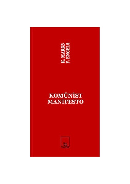 Komünist Manifesto - Karl Marx