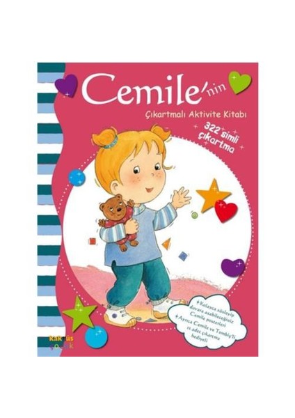 Cemile’nin Çıkartmalı Aktivite Kitabı (322 Simli Çıkartma) - Aline De Petingy