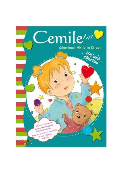Cemile’nin Çıkartmalı Aktivite Kitabı (296 Simli Çıkartma)