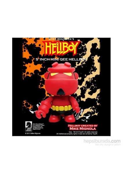 Hellboy 5'' Mini Qee Figure: Red
