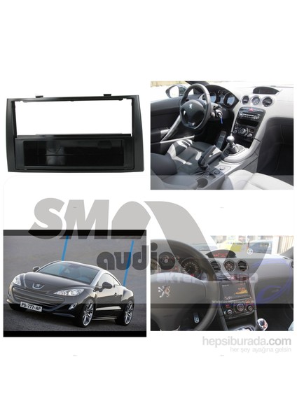 Peugeot 308-Rcz Siyah Teyp Çerçevesi