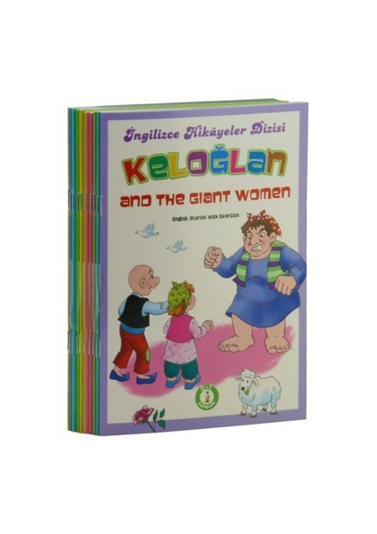 Keloğlan Seti (10 Kitap Takım) (English Stories With Exercise)-Mustafa Ziyalan