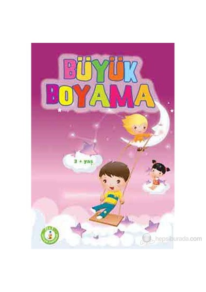Büyük Boyama Seti (8 Kitap Takım) (3 + Yaş)