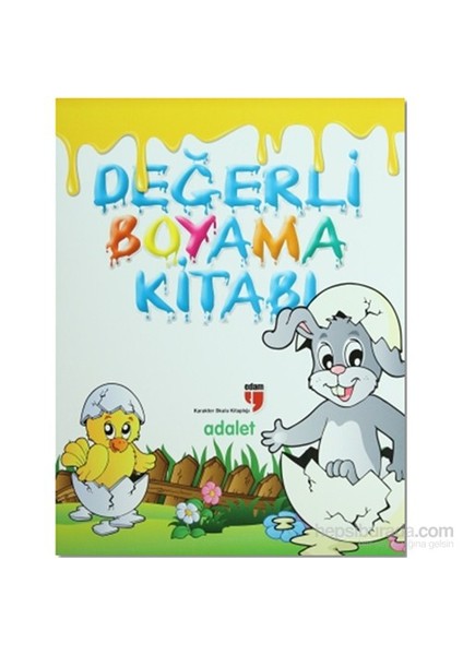 Değerli Boyama Kitabı - Adalet