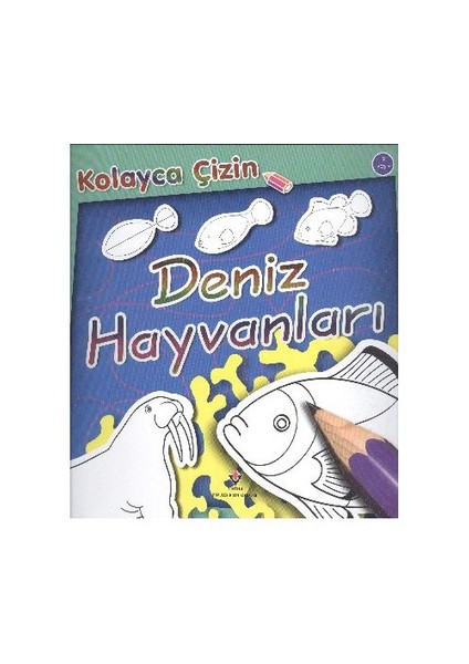 Kolayca Çizin: Deniz Hayvanları-Peter Bull