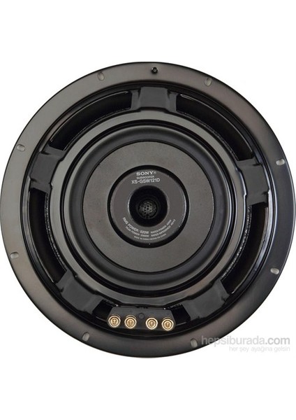 XS-GSW121D 12 inch PREMIUM (Üst Seviye ) Çift Bobin 520W RMS GS serisi Subwoofer