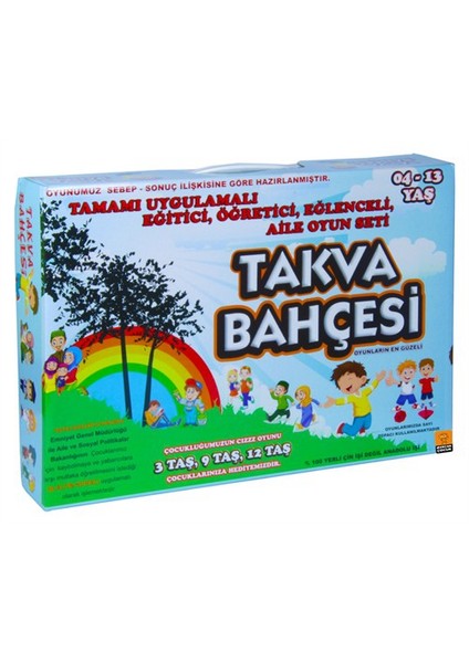 Takva Bahçesi Masa Üstü Aile Oyun Seti