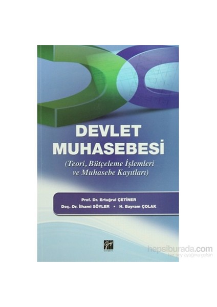 Devlet Muhasebesi-İlhami Söyler