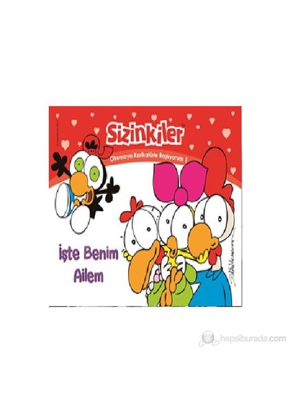Okumaya Karikatürle Başlıyorum 1 İşte Benim Ailem-Salih Memecan