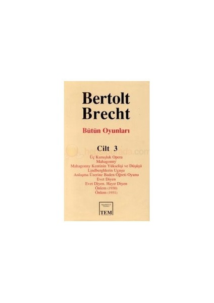 Bertolt Brecht Bütün Oyunları - 3