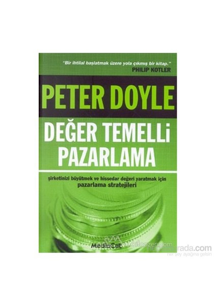 Değer Temelli Pazarlama-Peter Doyle