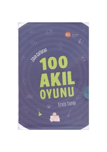 Akıl Kutusu Zihin Çatlatan 100 Akıl Oyunu (5 Kitap)-Ersin Teres