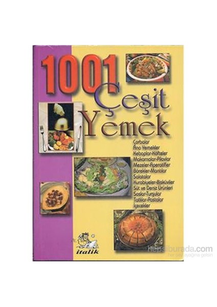 1001 Çeşit Yemek - M. Ali Ayyıldız