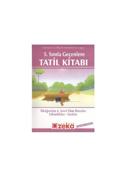 5. Sınıfa Geçenlere Tatil Kitabı