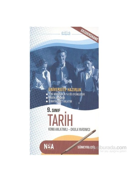Nesa 9. Sınıf Tarih (Cep Boy)-Sümeyra Efil