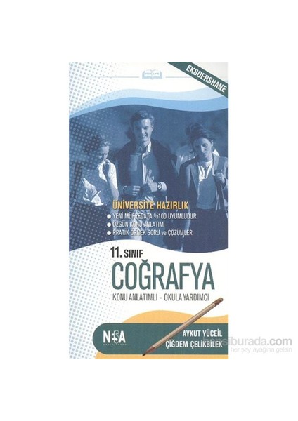 Nesa 11. Sınıf Coğrafya (Cep Boy)-Çiğdem Çelikbilek