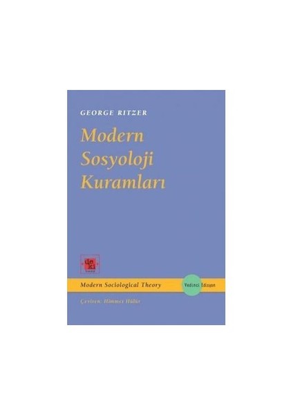 Modern Sosyoloji Kuramları - George Ritzer