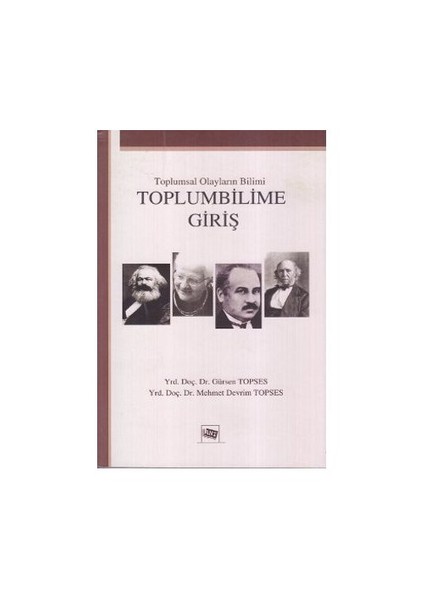 Toplumbilime Giriş