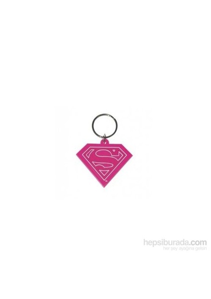 Superman Pink Anahtarlık