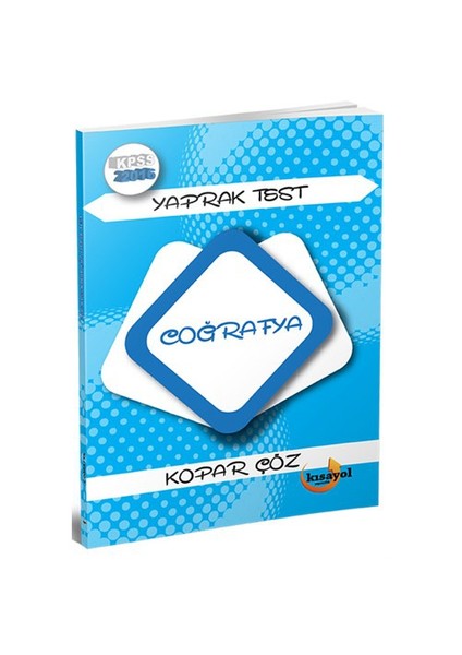 Kpss 2016 Coğrafya Çek Kopar Çöz Yaprak Test