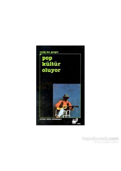 Pop Kültür Oluyor-Craig Mc Gregor