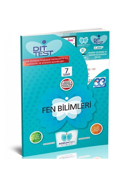 7. Sınıf Fen Bilimleri Dıt Test