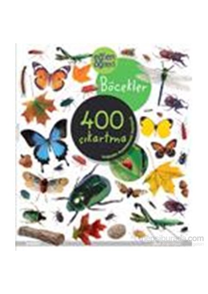 Eğlen Öğren Böcekler 400 Çıkartma