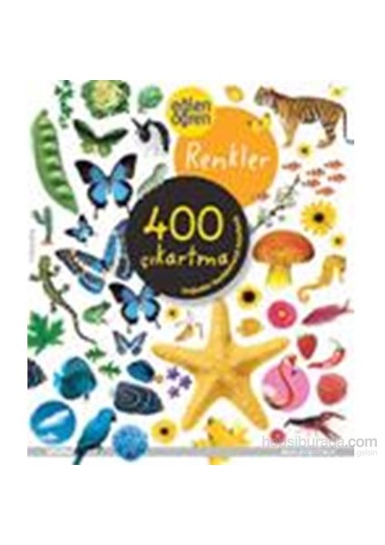 Eğlen Öğren Renkler 400 Çıkartma