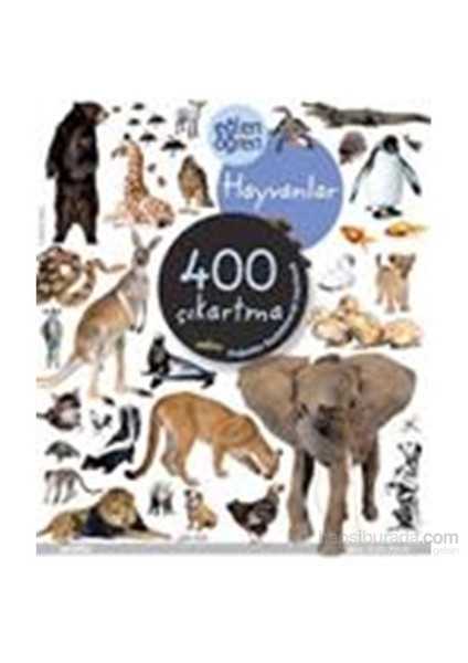 Eğlen Öğren Hayvanlar 400 çıkartma