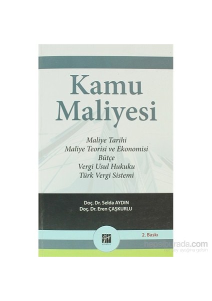 Kamu Maliyesi-Selda Aydın