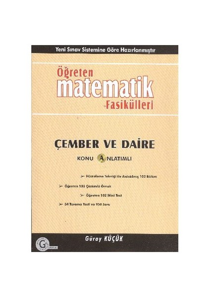 Öğreten Matematik Fasikülleri Çember ve Daire